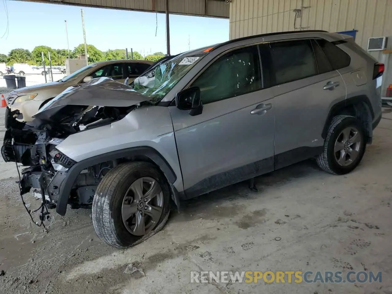 1 Photograph of a damaged car JTMLWRFV4RD245585 TOYOTA RAV4 2024