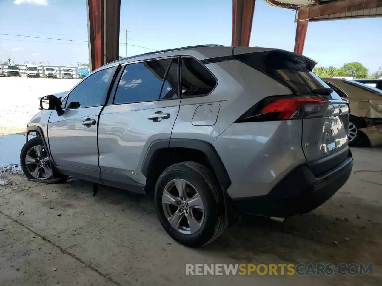 2 Photograph of a damaged car JTMLWRFV4RD245585 TOYOTA RAV4 2024