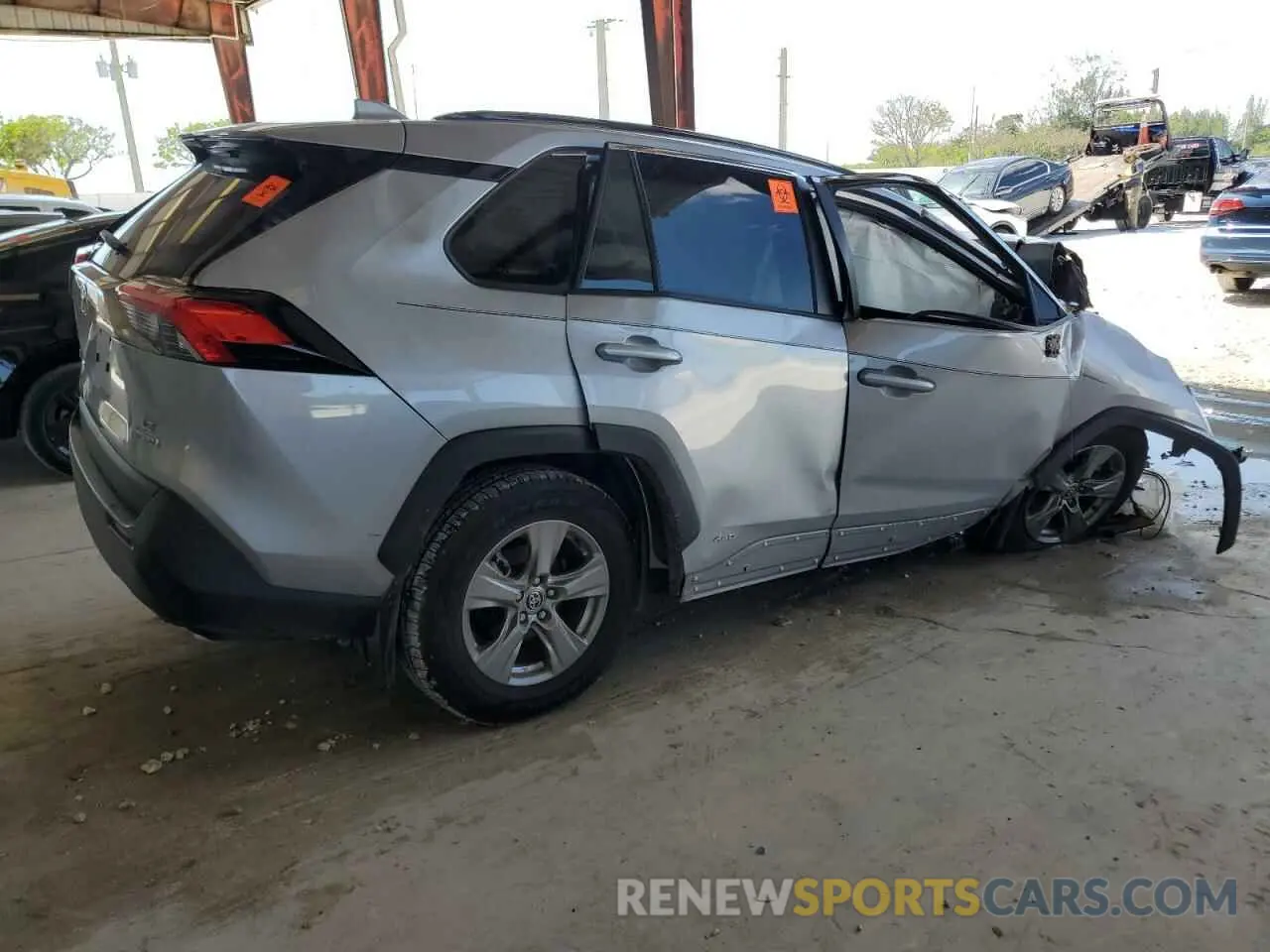 3 Photograph of a damaged car JTMLWRFV4RD245585 TOYOTA RAV4 2024
