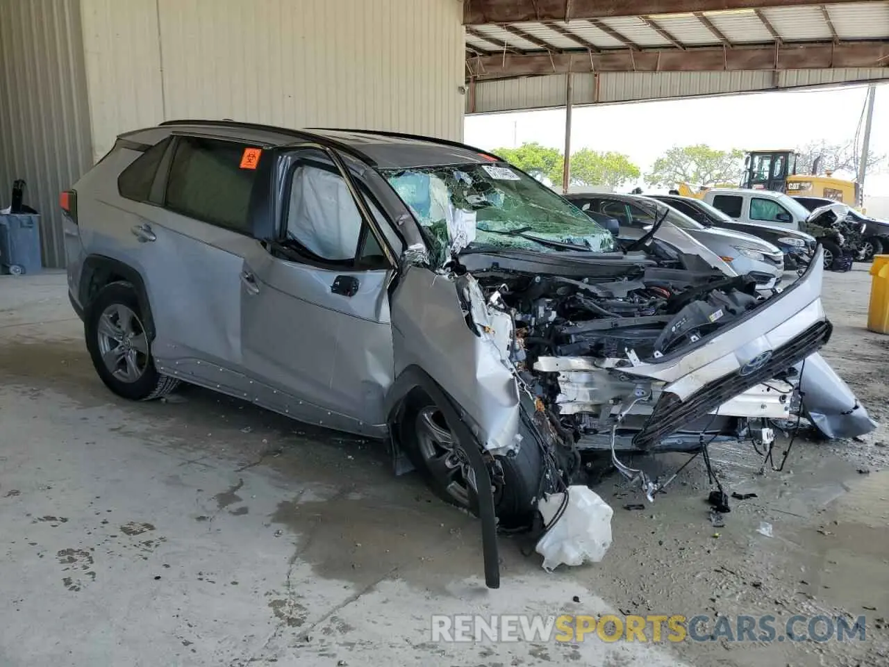 4 Photograph of a damaged car JTMLWRFV4RD245585 TOYOTA RAV4 2024