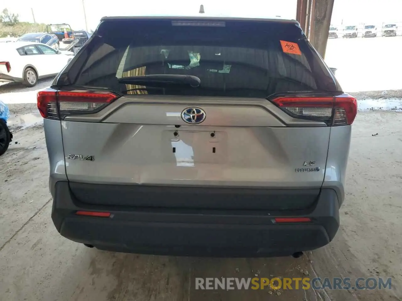 6 Photograph of a damaged car JTMLWRFV4RD245585 TOYOTA RAV4 2024