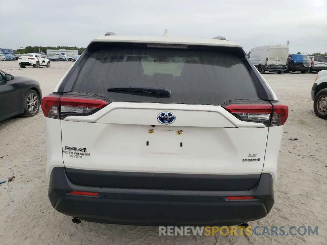 6 Photograph of a damaged car JTMLWRFV7RD246164 TOYOTA RAV4 2024