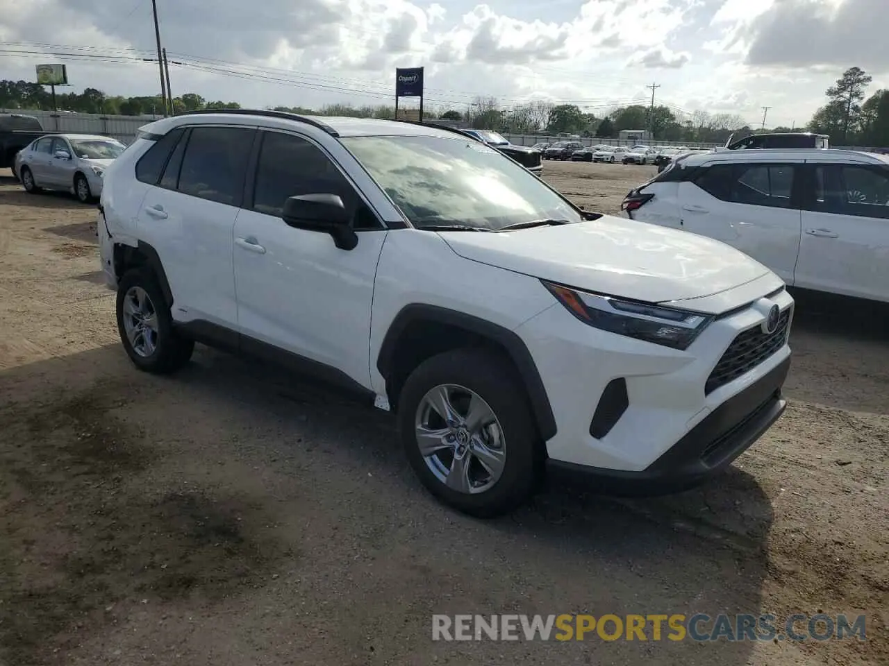 4 Photograph of a damaged car JTMLWRFV7RD256032 TOYOTA RAV4 2024