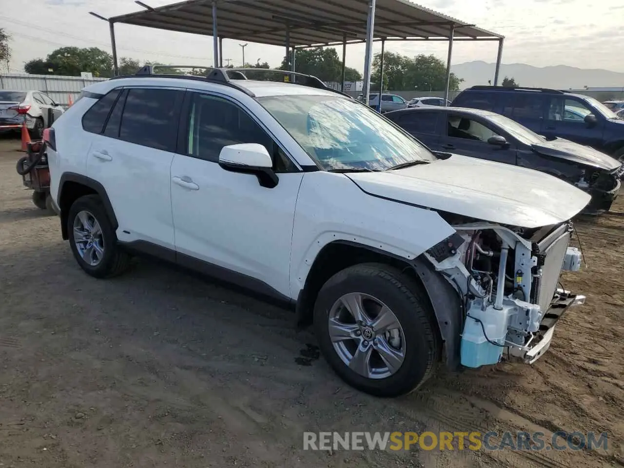 4 Photograph of a damaged car JTMMWRFV0RD233003 TOYOTA RAV4 2024
