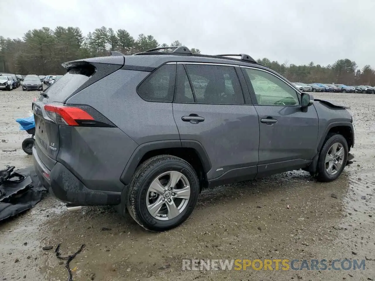 3 Photograph of a damaged car JTMMWRFV1RD263644 TOYOTA RAV4 2024
