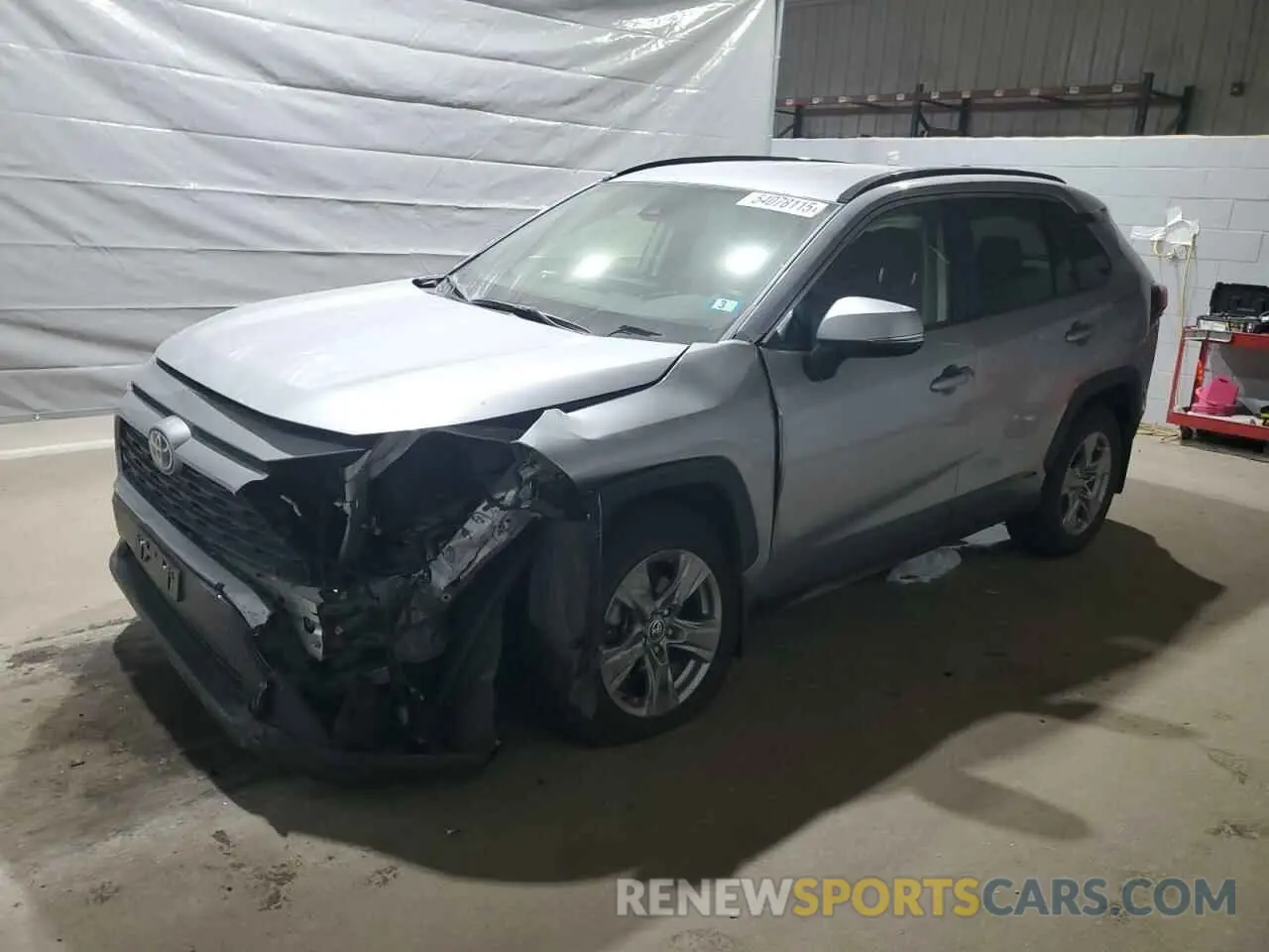 1 Photograph of a damaged car JTMMWRFV6RD264143 TOYOTA RAV4 2024