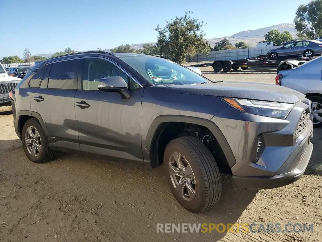 4 Photograph of a damaged car JTMRWRFV0RD241527 TOYOTA RAV4 2024
