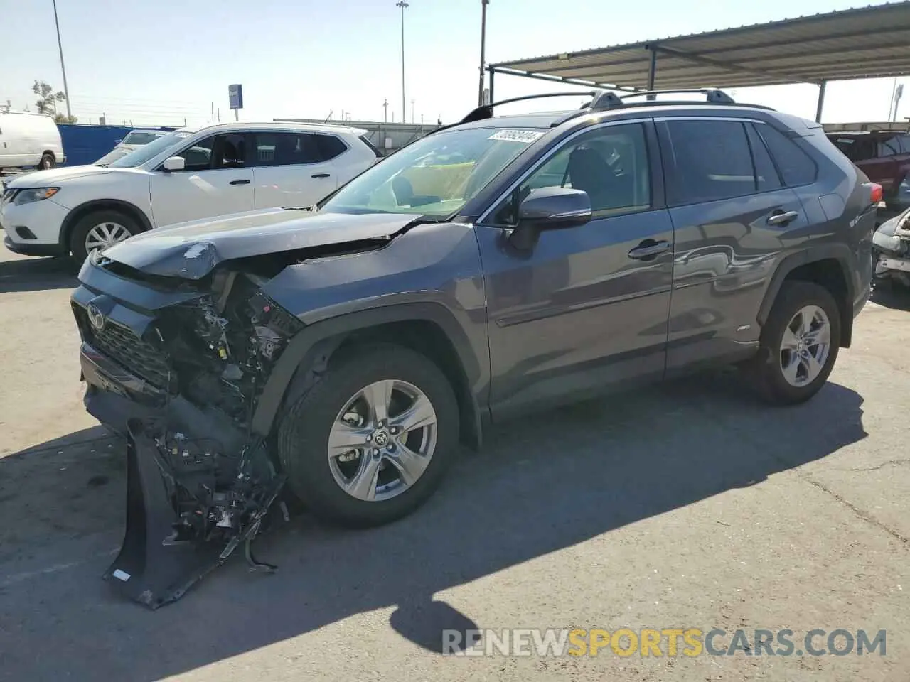 1 Photograph of a damaged car JTMRWRFV0RD245061 TOYOTA RAV4 2024
