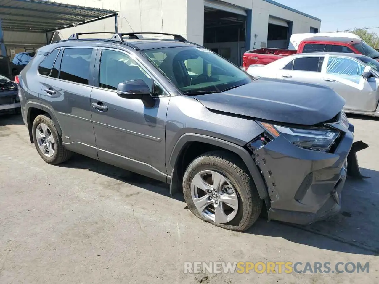 4 Photograph of a damaged car JTMRWRFV0RD245061 TOYOTA RAV4 2024