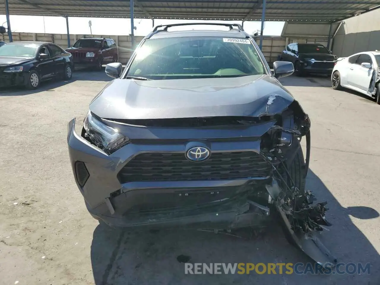 5 Photograph of a damaged car JTMRWRFV0RD245061 TOYOTA RAV4 2024