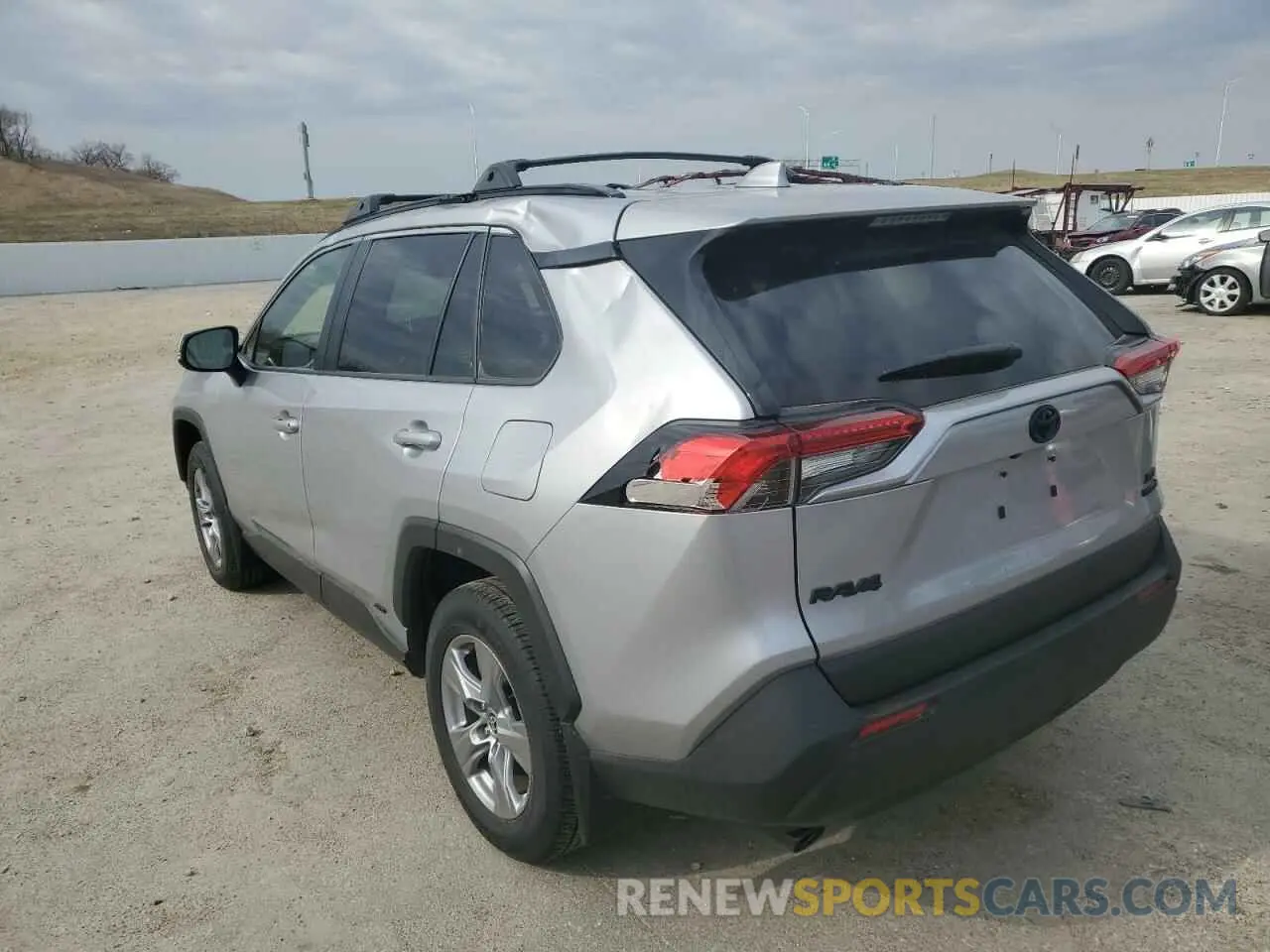 2 Photograph of a damaged car JTMRWRFV0RD258067 TOYOTA RAV4 2024