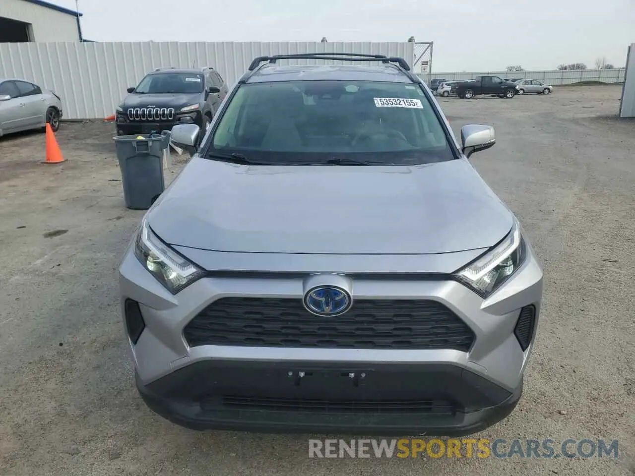 5 Photograph of a damaged car JTMRWRFV0RD258067 TOYOTA RAV4 2024