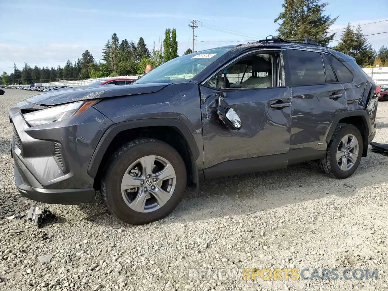 1 Photograph of a damaged car JTMRWRFV2RD227158 TOYOTA RAV4 2024