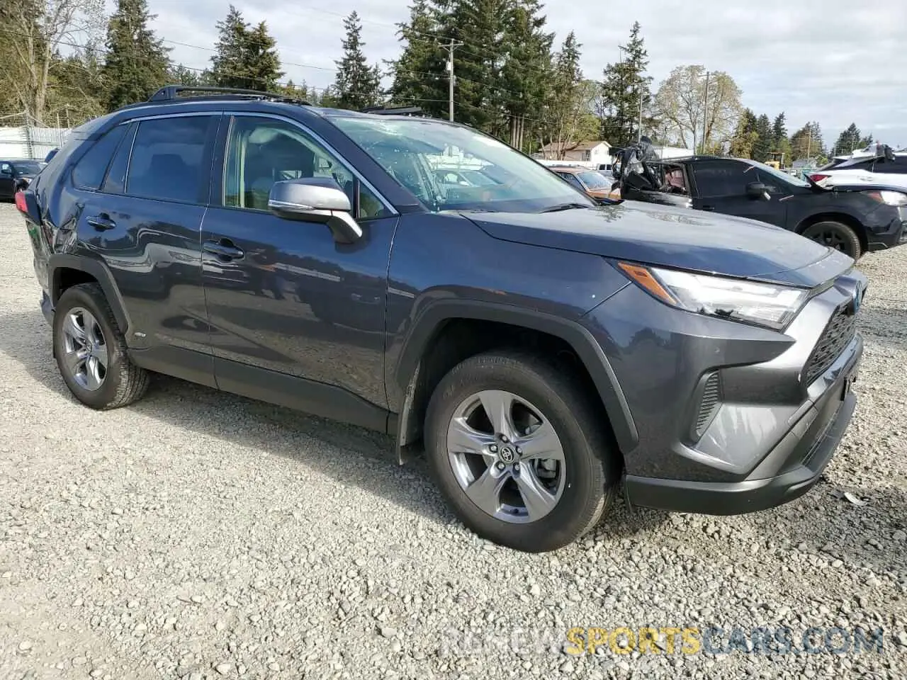 4 Photograph of a damaged car JTMRWRFV2RD227158 TOYOTA RAV4 2024