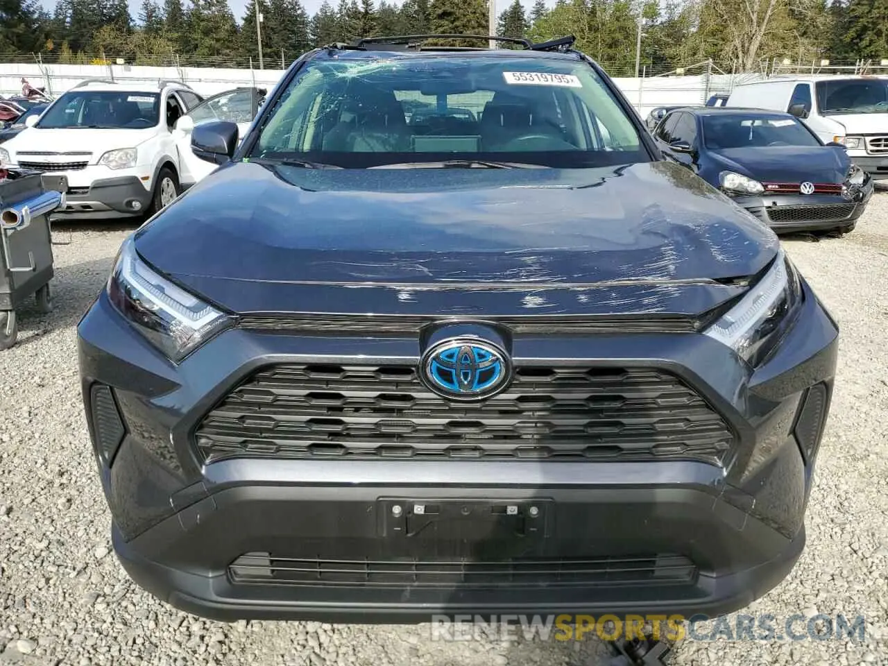 5 Photograph of a damaged car JTMRWRFV2RD227158 TOYOTA RAV4 2024