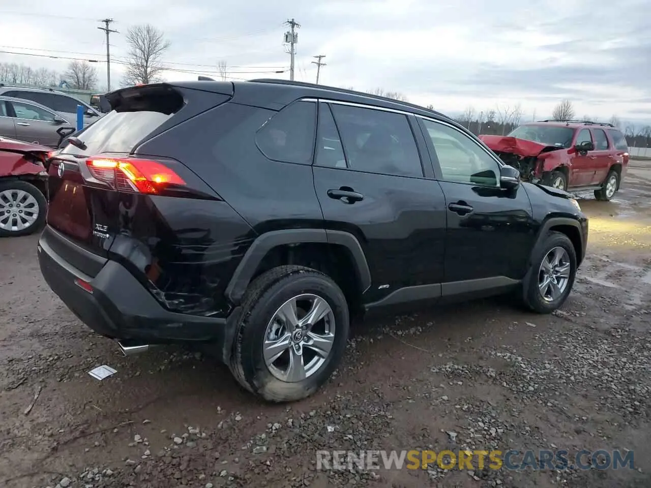 3 Photograph of a damaged car JTMRWRFV2RD271564 TOYOTA RAV4 2024