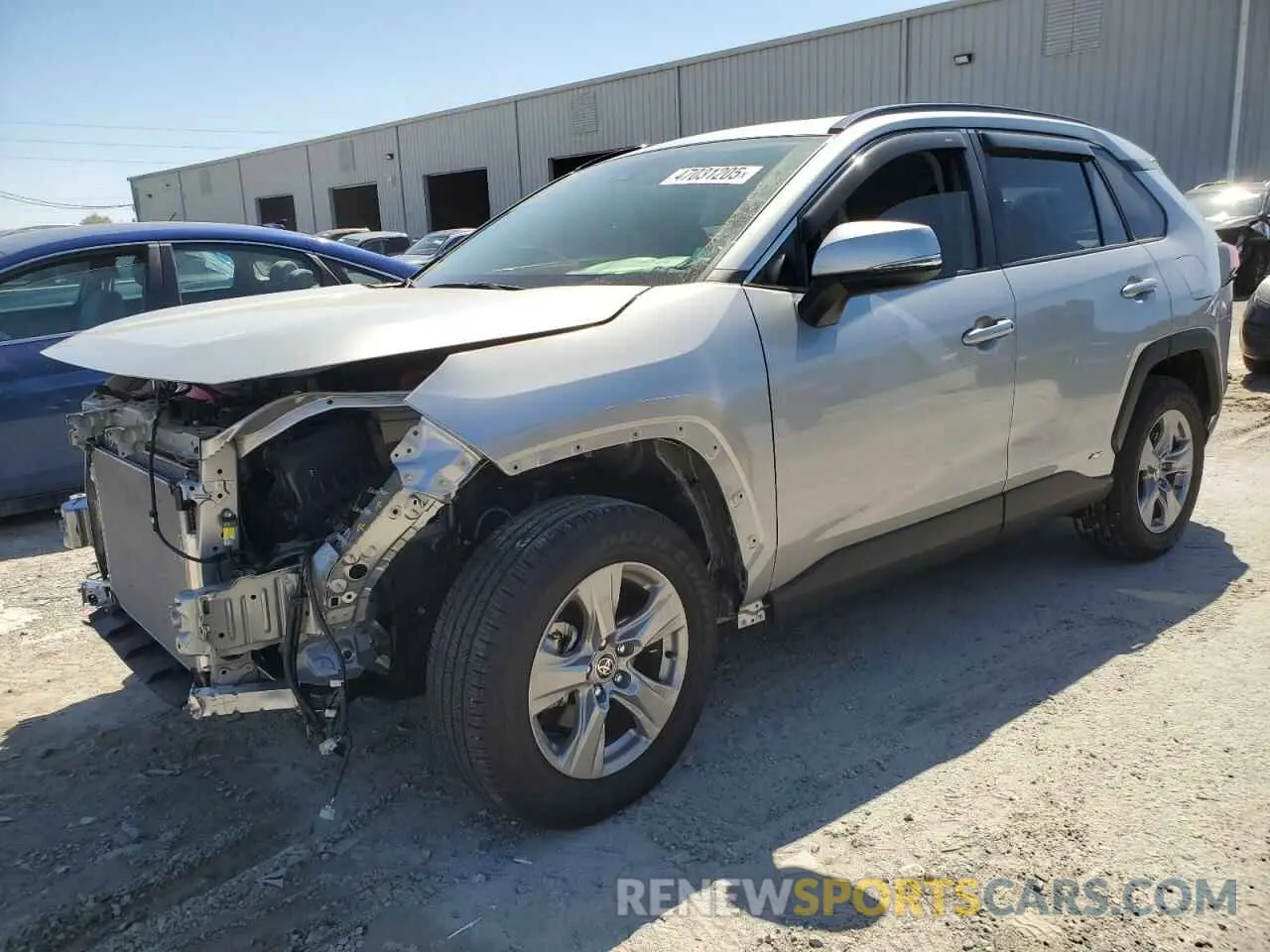 1 Photograph of a damaged car JTMRWRFV2RJ059717 TOYOTA RAV4 2024