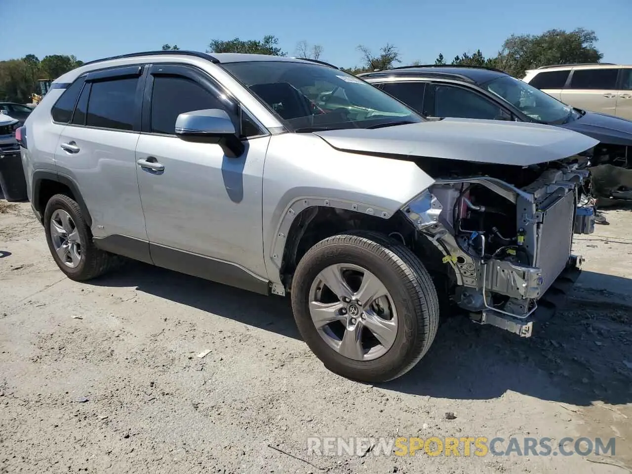 4 Photograph of a damaged car JTMRWRFV2RJ059717 TOYOTA RAV4 2024