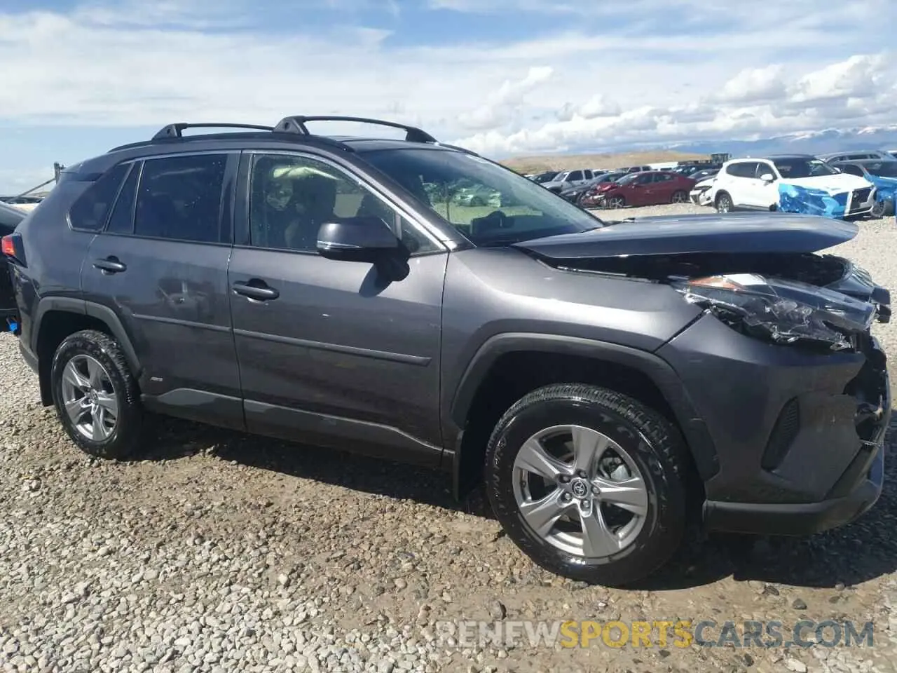 4 Photograph of a damaged car JTMRWRFV2RJ061726 TOYOTA RAV4 2024