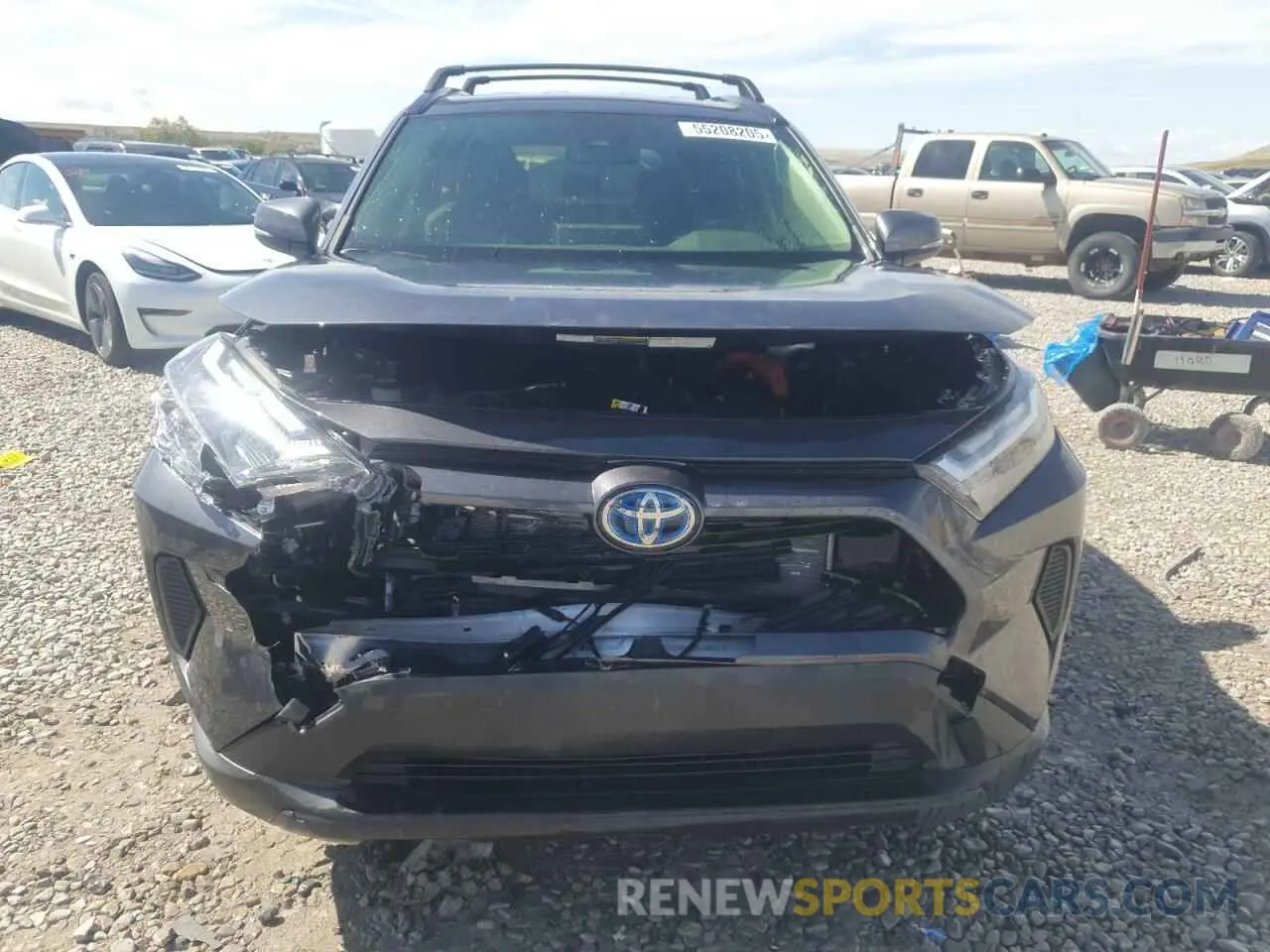 5 Photograph of a damaged car JTMRWRFV2RJ061726 TOYOTA RAV4 2024