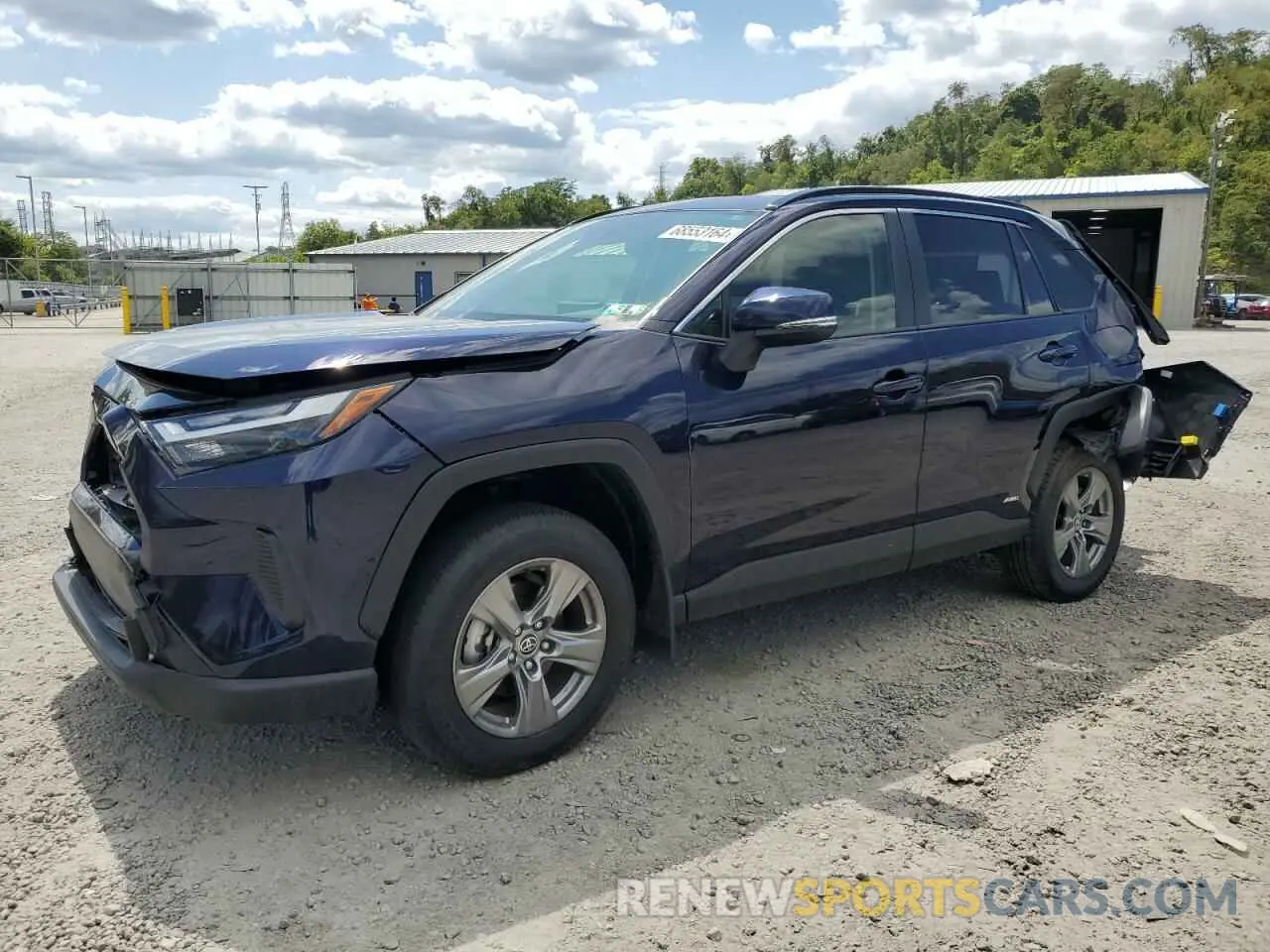 1 Photograph of a damaged car JTMRWRFV4RD227078 TOYOTA RAV4 2024