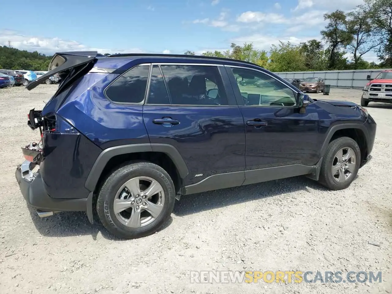 3 Photograph of a damaged car JTMRWRFV4RD227078 TOYOTA RAV4 2024