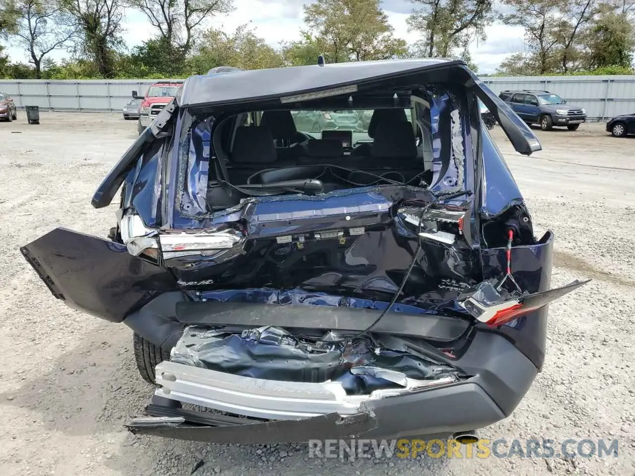 6 Photograph of a damaged car JTMRWRFV4RD227078 TOYOTA RAV4 2024