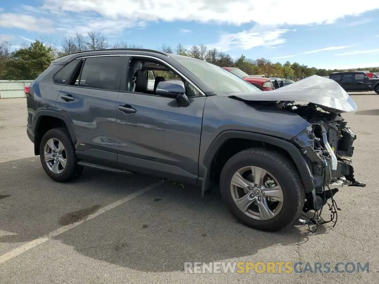 4 Photograph of a damaged car JTMRWRFV4RD237223 TOYOTA RAV4 2024