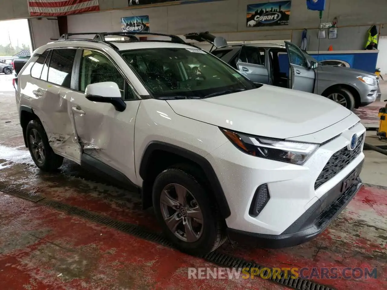 4 Photograph of a damaged car JTMRWRFV4RD240705 TOYOTA RAV4 2024