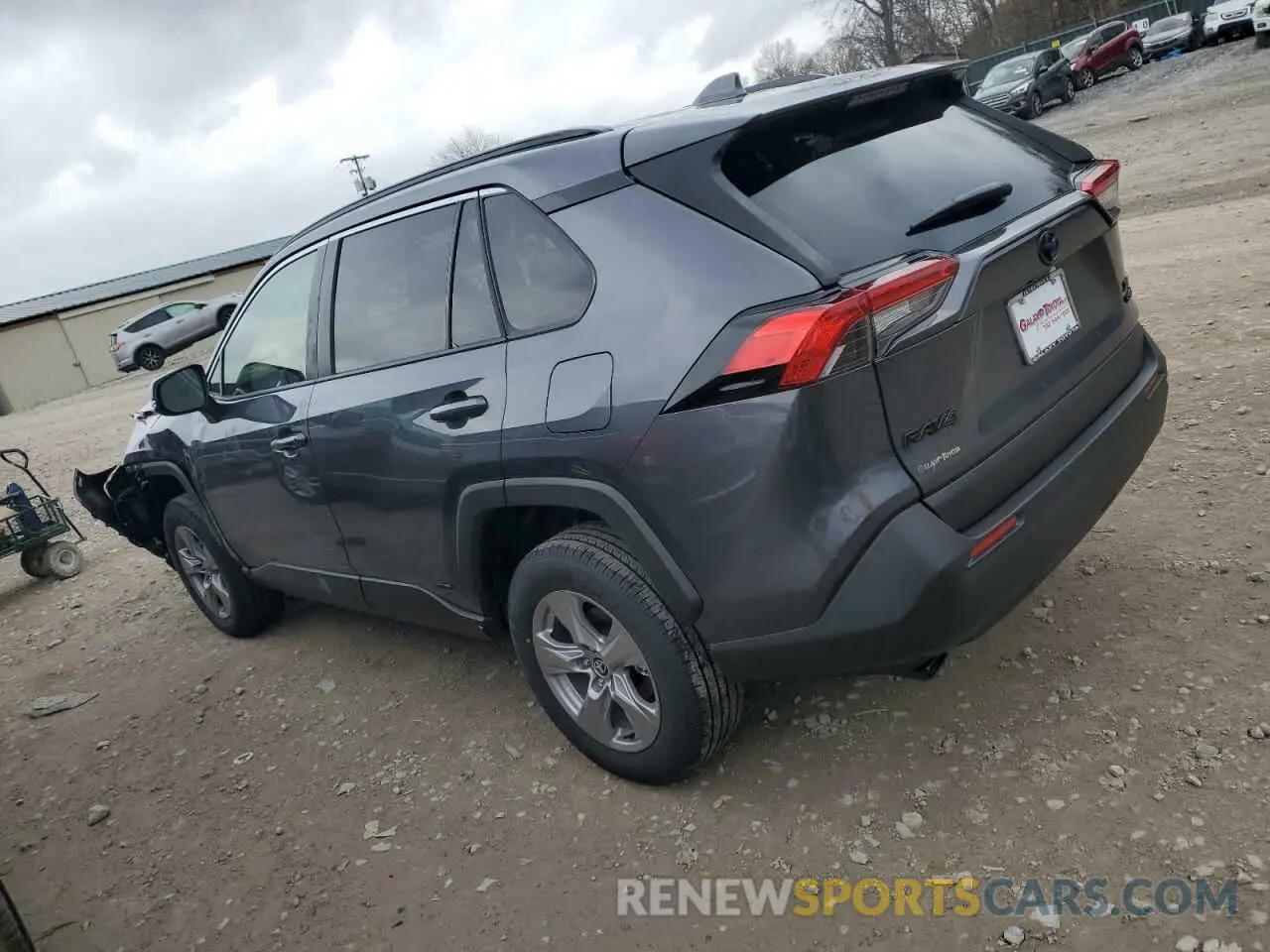 2 Photograph of a damaged car JTMRWRFV4RD269492 TOYOTA RAV4 2024