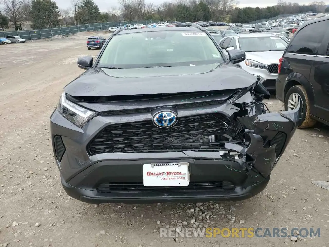 5 Photograph of a damaged car JTMRWRFV4RD269492 TOYOTA RAV4 2024