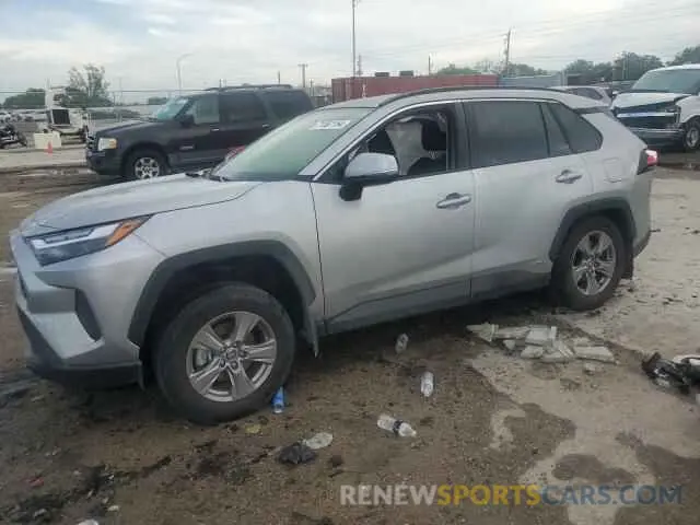 1 Photograph of a damaged car JTMRWRFV4RJ060237 TOYOTA RAV4 2024