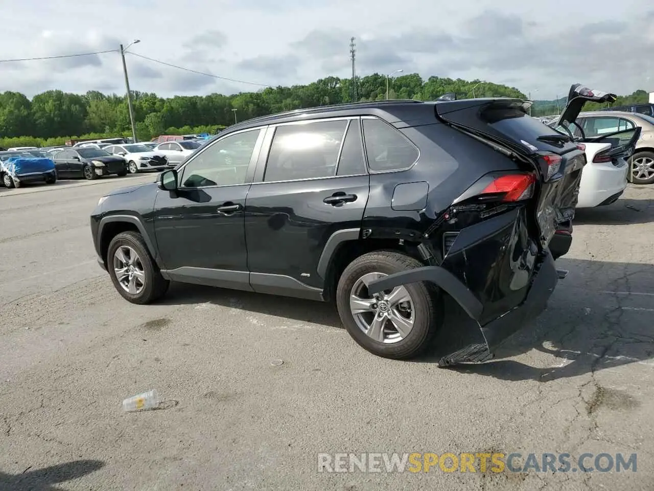 2 Photograph of a damaged car JTMRWRFV5RD237411 TOYOTA RAV4 2024