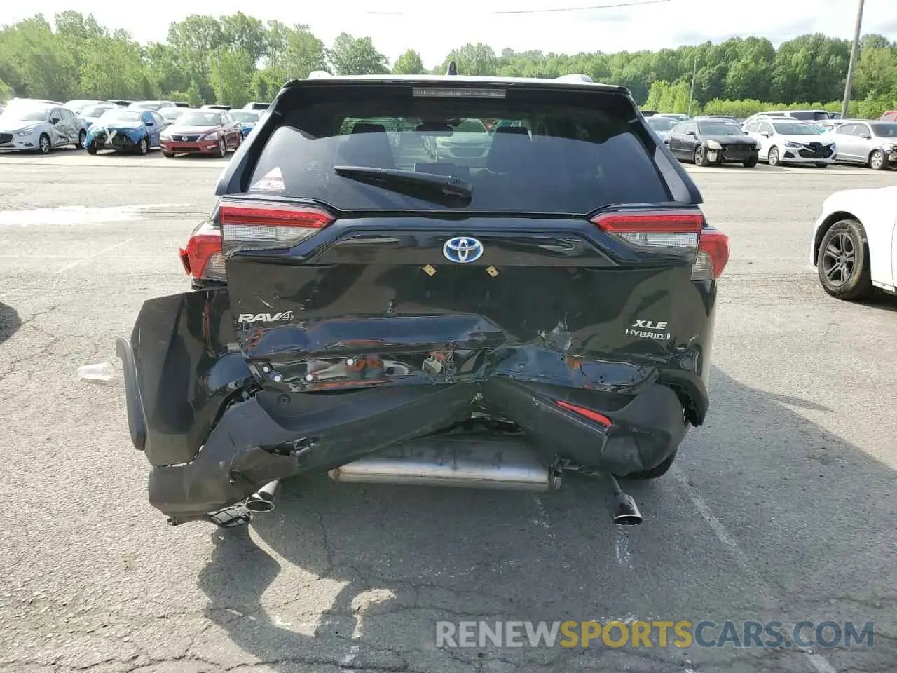 6 Photograph of a damaged car JTMRWRFV5RD237411 TOYOTA RAV4 2024