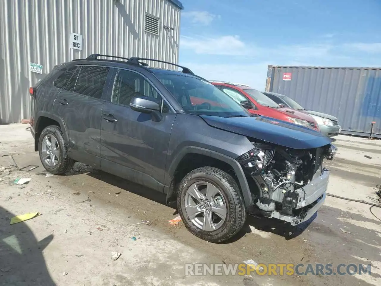 4 Photograph of a damaged car JTMRWRFV6RD231150 TOYOTA RAV4 2024