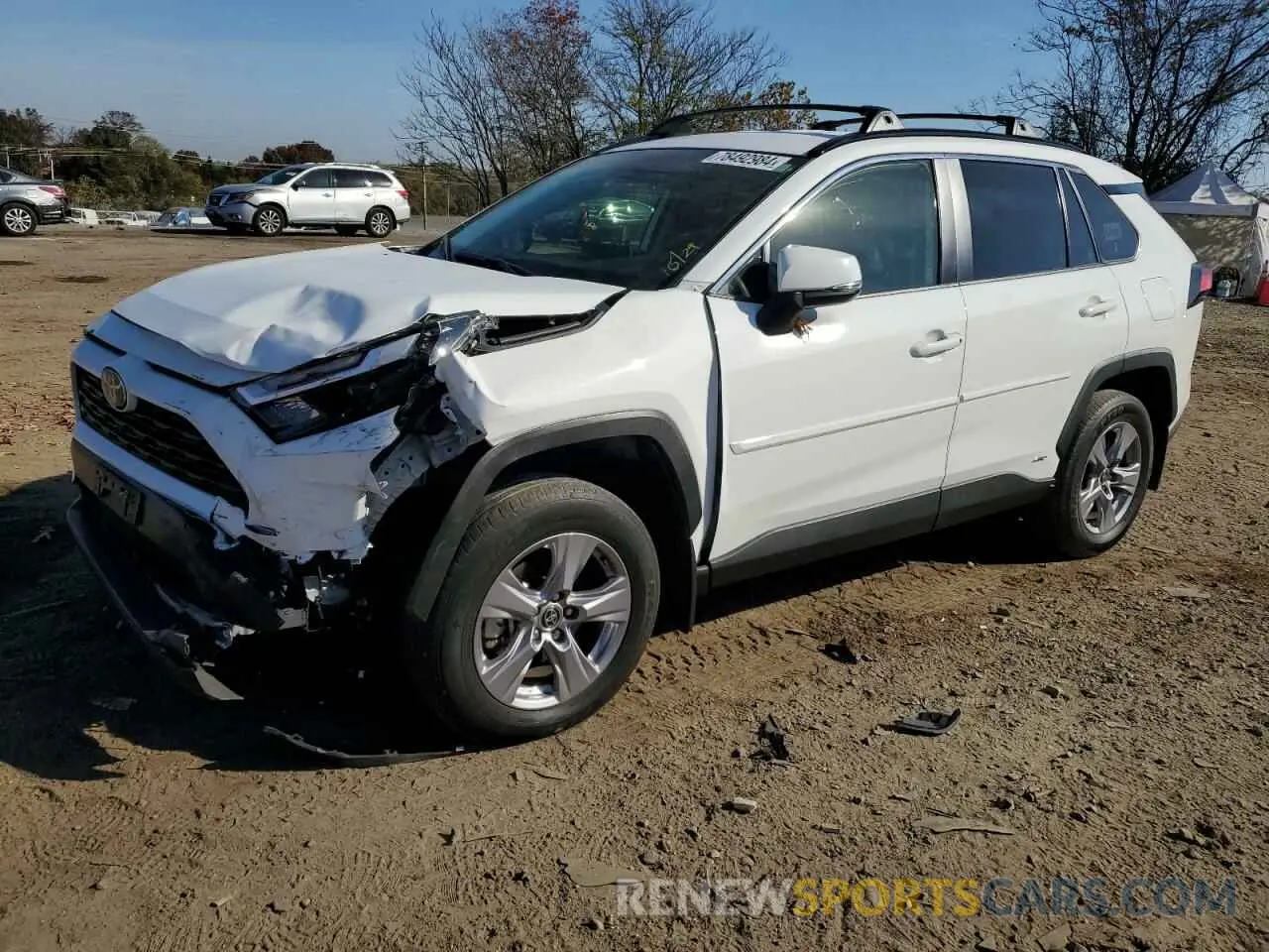 1 Photograph of a damaged car JTMRWRFV9RD214326 TOYOTA RAV4 2024