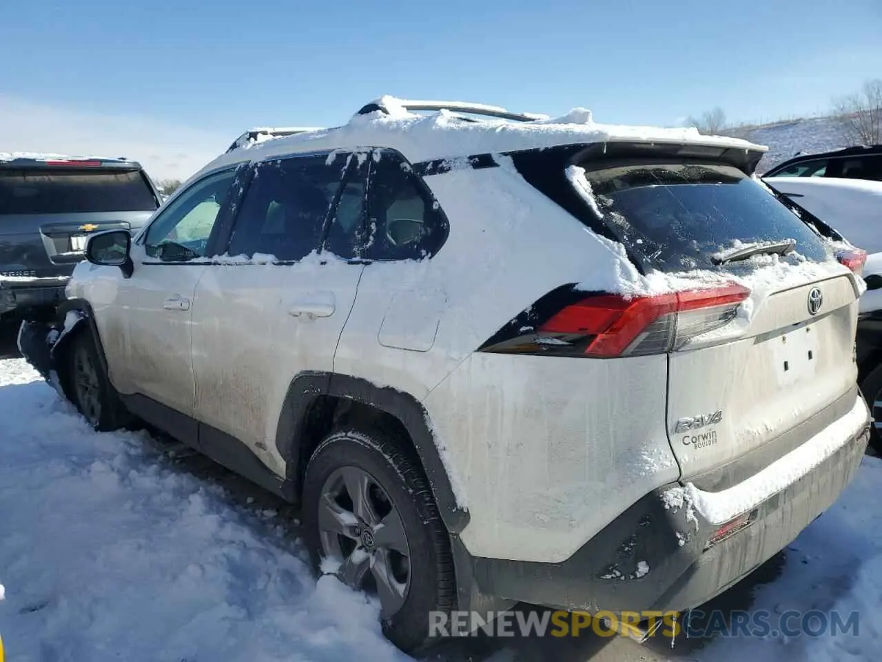 2 Photograph of a damaged car JTMRWRFV9RD238724 TOYOTA RAV4 2024