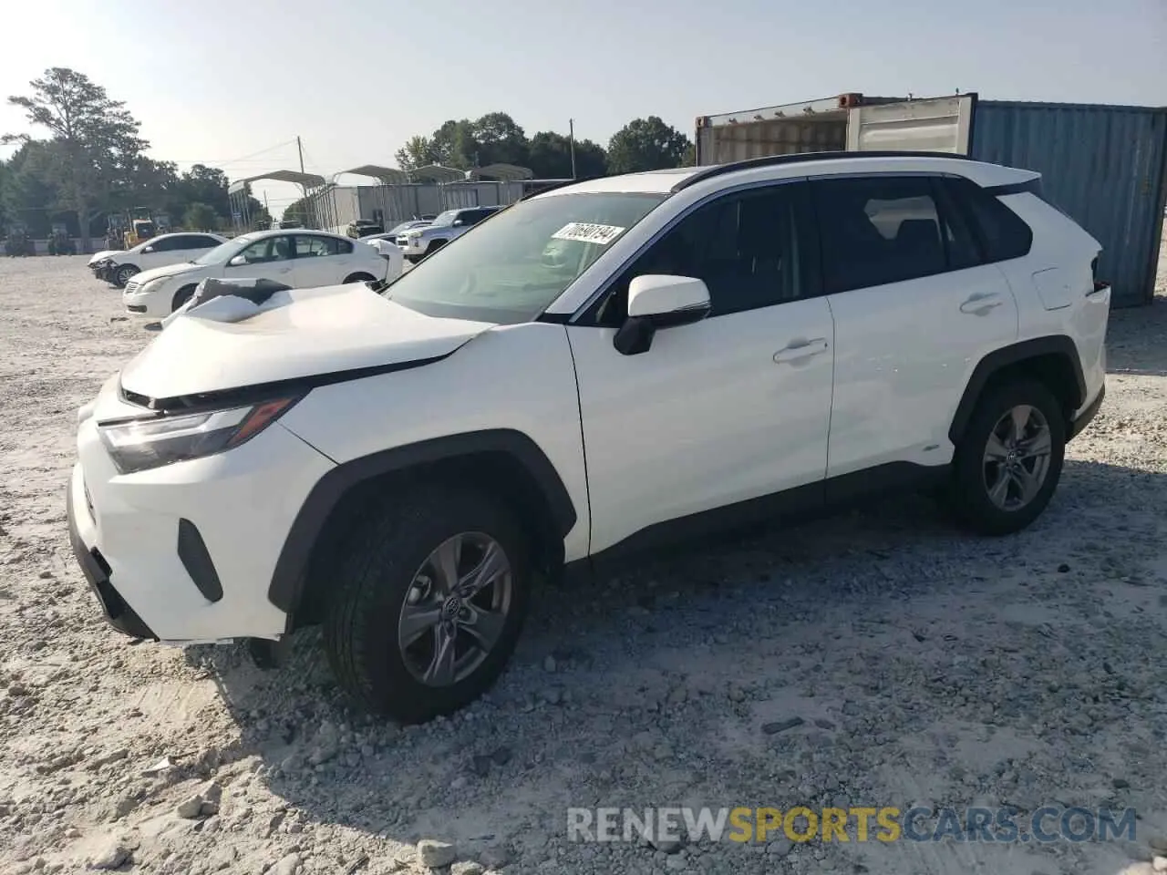 1 Photograph of a damaged car JTMRWRFV9RD248041 TOYOTA RAV4 2024