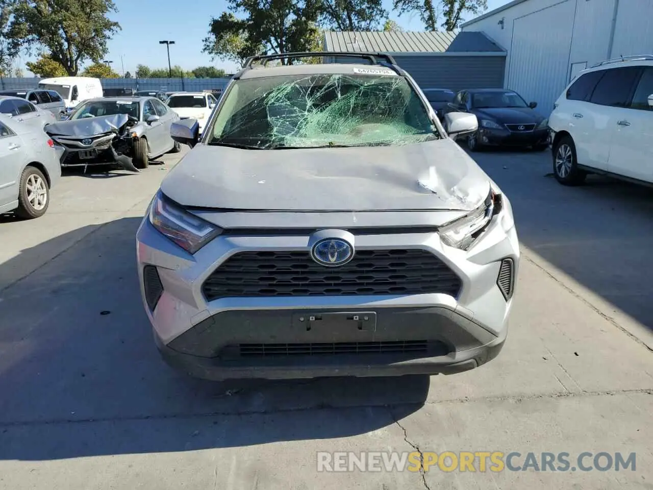 5 Photograph of a damaged car JTMRWRFV9RJ058399 TOYOTA RAV4 2024