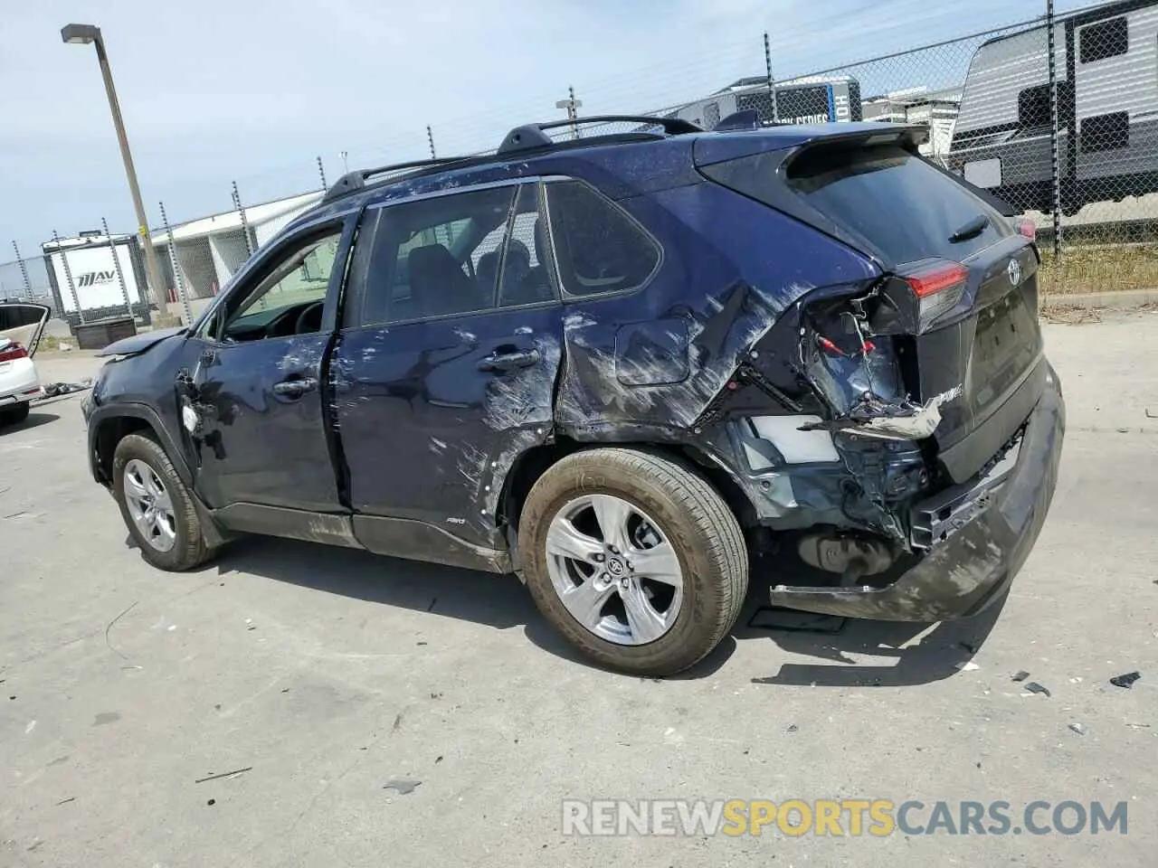 2 Photograph of a damaged car JTMRWRFV9RJ060685 TOYOTA RAV4 2024