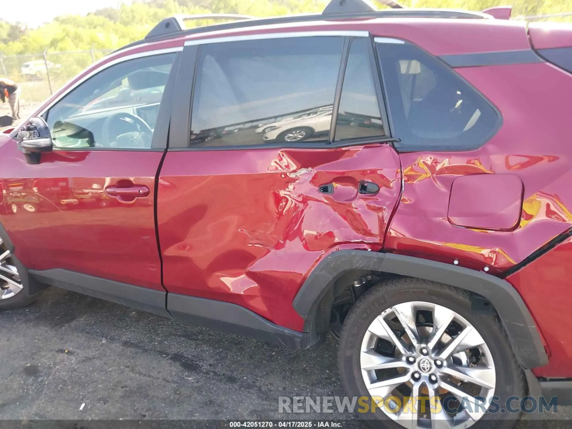 6 Photograph of a damaged car 2T3A1RFV1SW509912 TOYOTA RAV4 2025