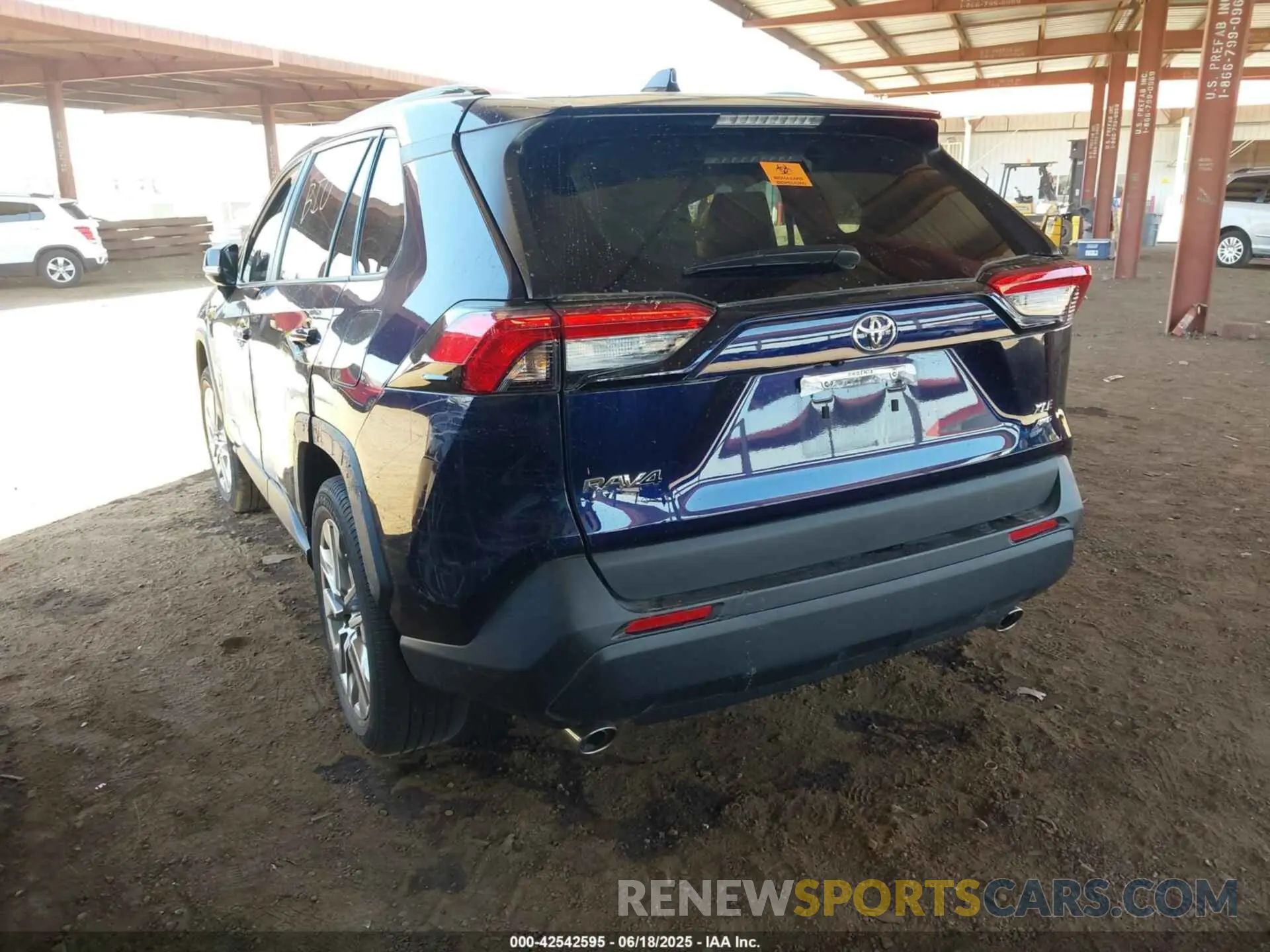 3 Photograph of a damaged car 2T3A1RFV5SW537633 TOYOTA RAV4 2025