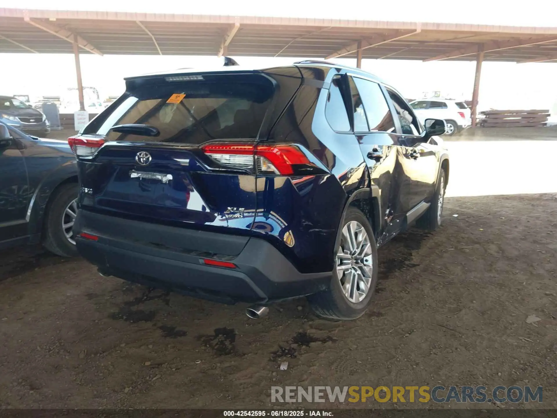 4 Photograph of a damaged car 2T3A1RFV5SW537633 TOYOTA RAV4 2025