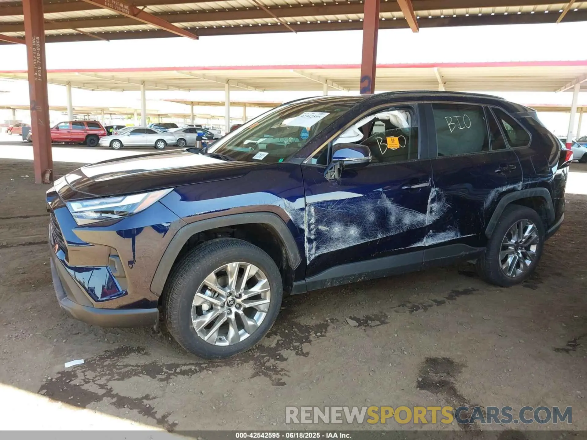 6 Photograph of a damaged car 2T3A1RFV5SW537633 TOYOTA RAV4 2025