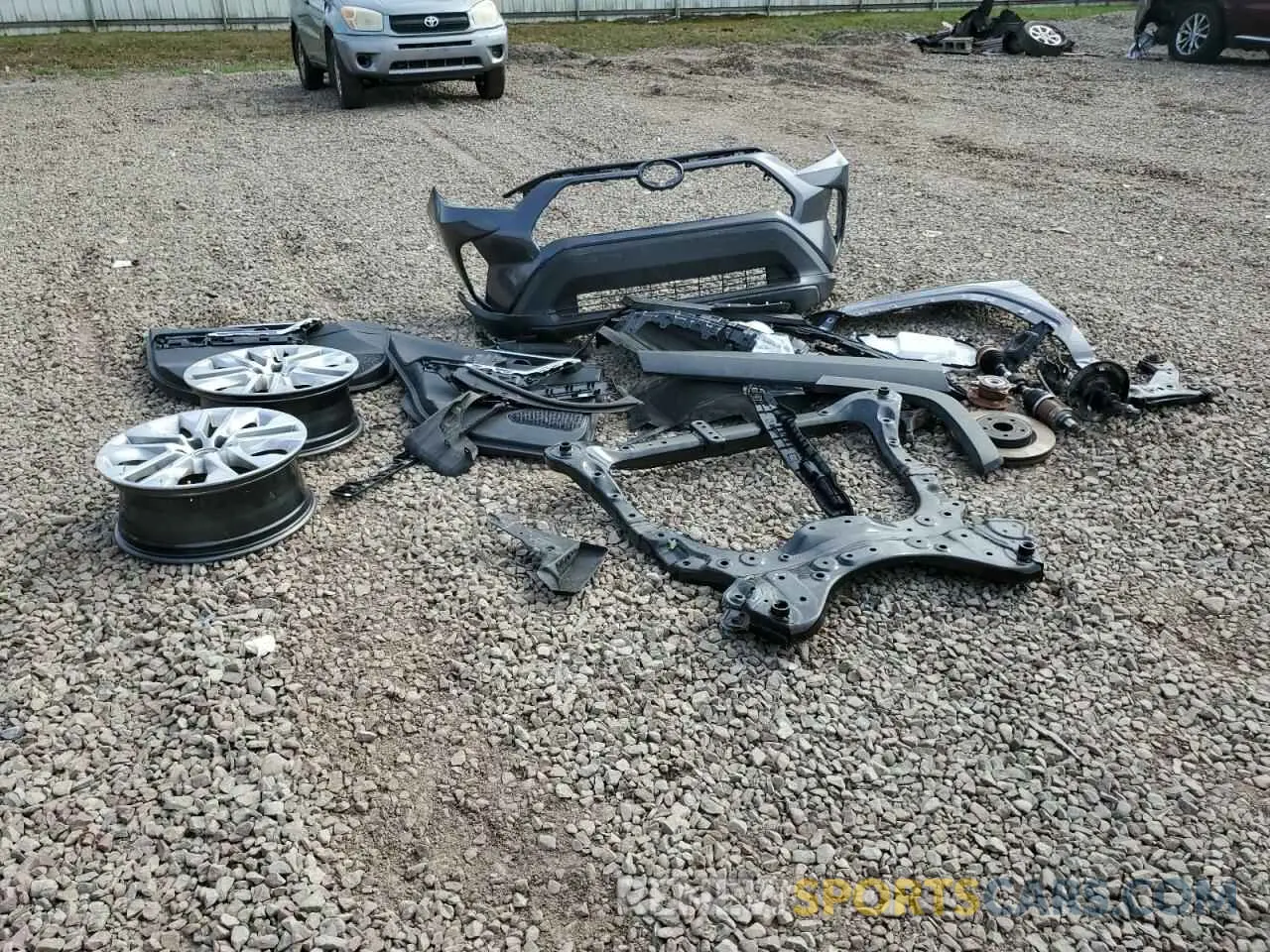 13 Photograph of a damaged car 2T3A1RFV6SC506604 TOYOTA RAV4 2025