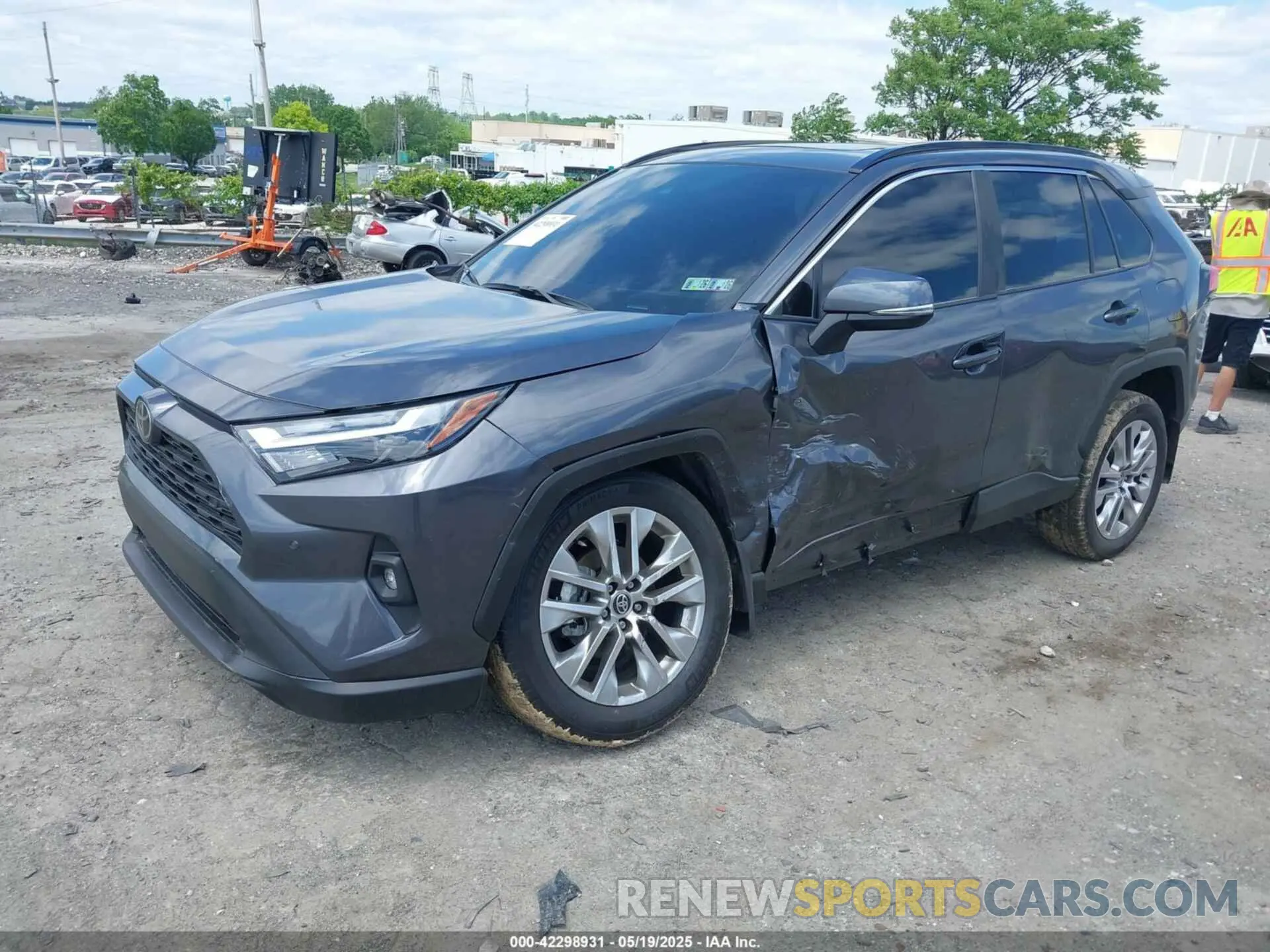 2 Photograph of a damaged car 2T3A1RFVXSC509876 TOYOTA RAV4 2025