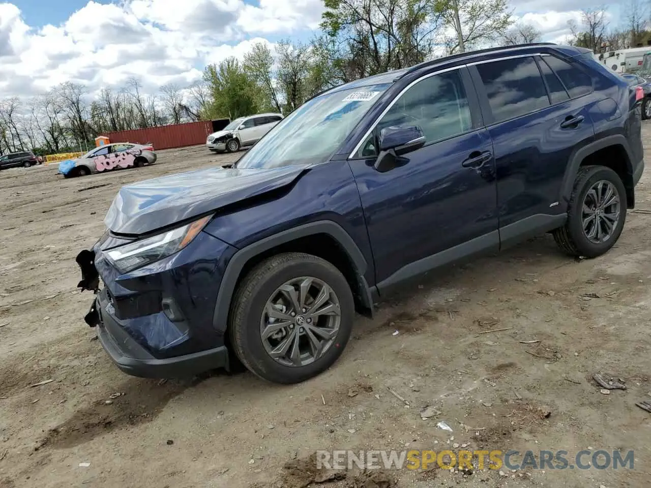 1 Photograph of a damaged car 2T3B6RFV1SW087405 TOYOTA RAV4 2025