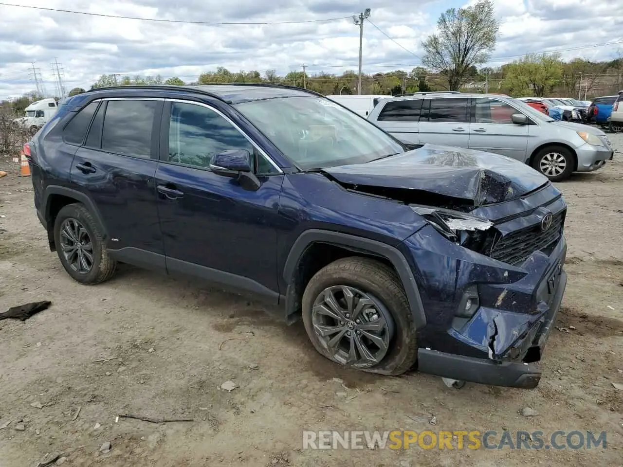 4 Photograph of a damaged car 2T3B6RFV1SW087405 TOYOTA RAV4 2025