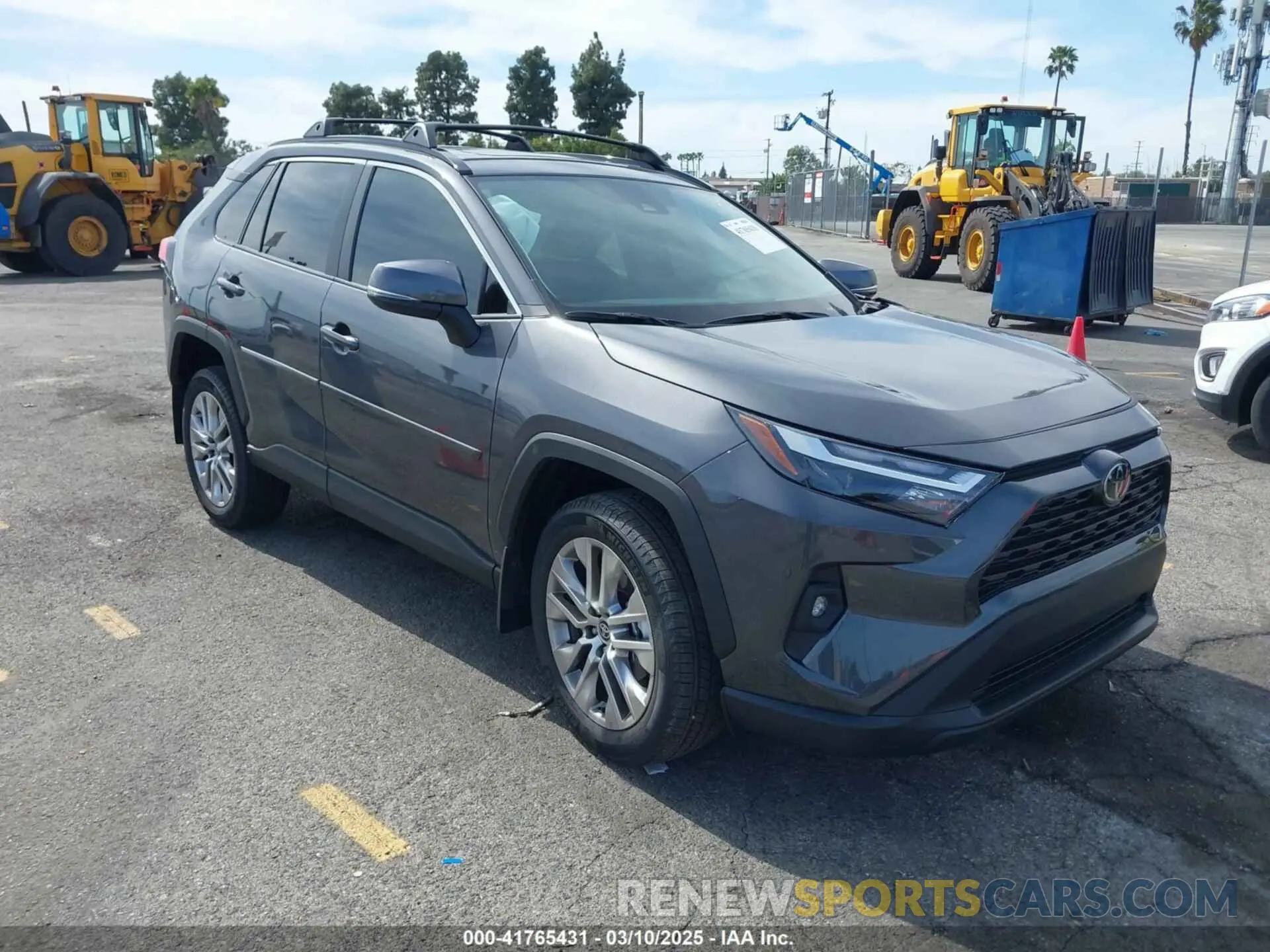 1 Photograph of a damaged car 2T3C1RFV0SW380344 TOYOTA RAV4 2025