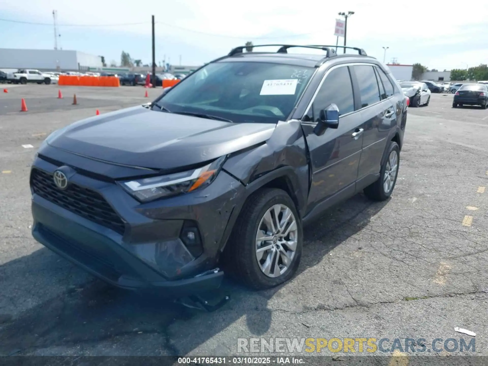 2 Photograph of a damaged car 2T3C1RFV0SW380344 TOYOTA RAV4 2025